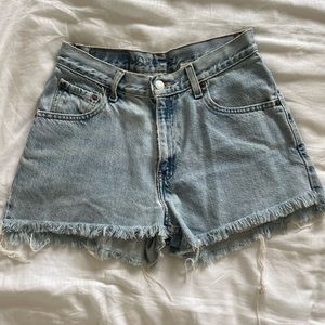 Vintage Levi denim shorts